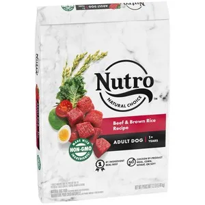 12 Lb Nutro Natural Choice Adult Beef & Brown Rice - Treat